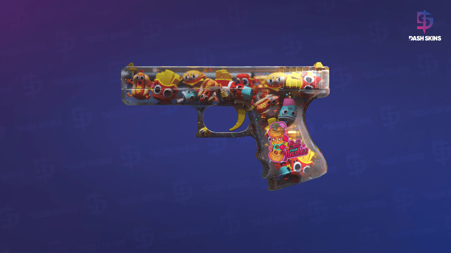 Glock-18 | Snack Attack (Field-Tested) Screenshot Playside