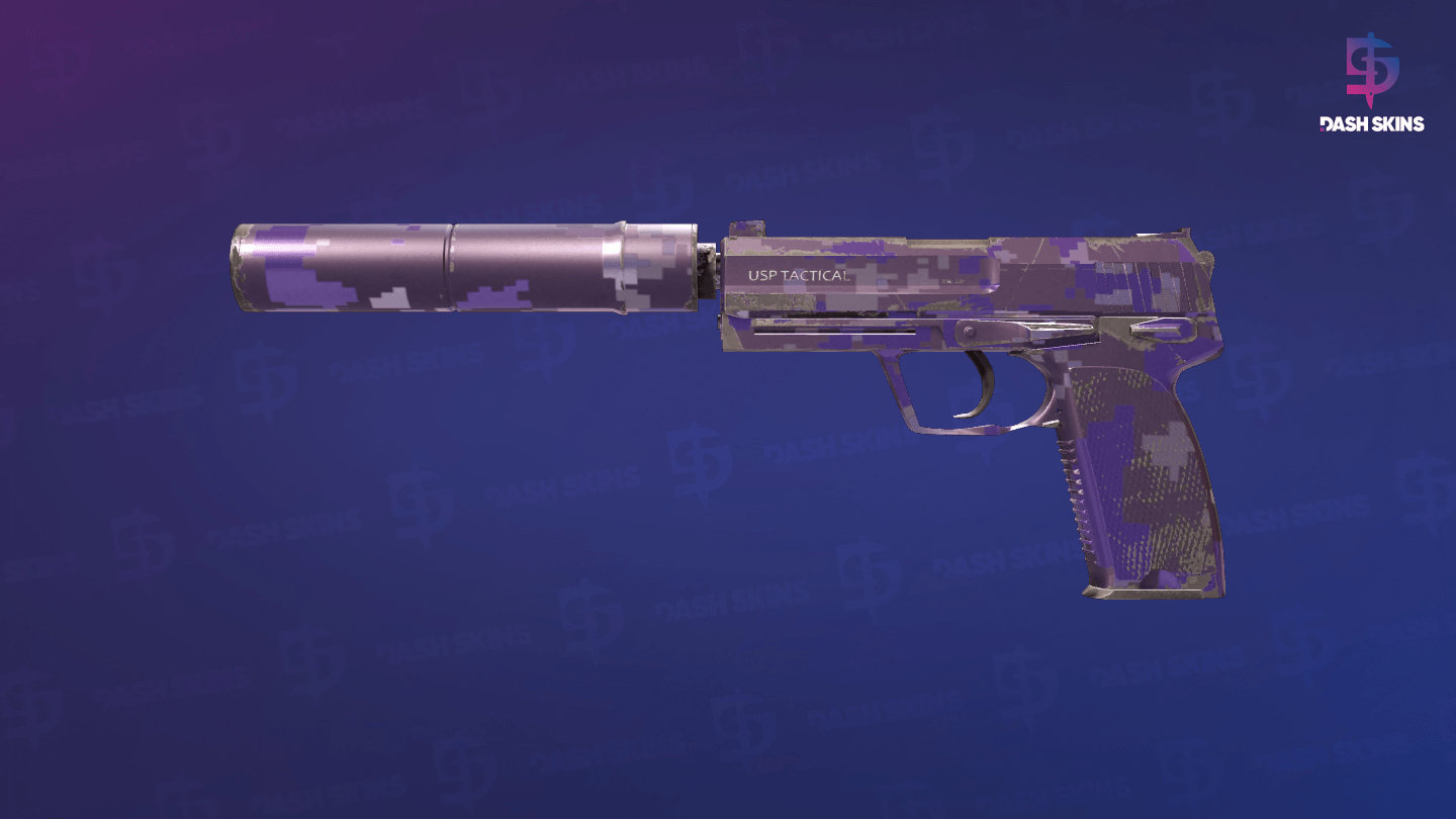 USP-S | Purple DDPAT (Field-Tested) Screenshot Playside