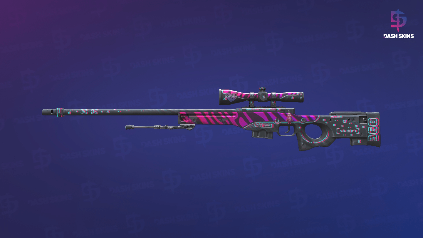 AWP | Chromatic Aberration (Field-Tested) Screenshot Playside