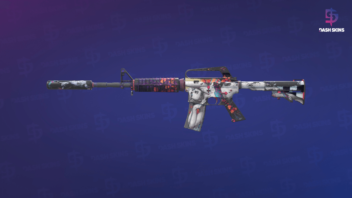 M4A1-S | Vaporwave (Battle-Scarred) Screenshot Playside