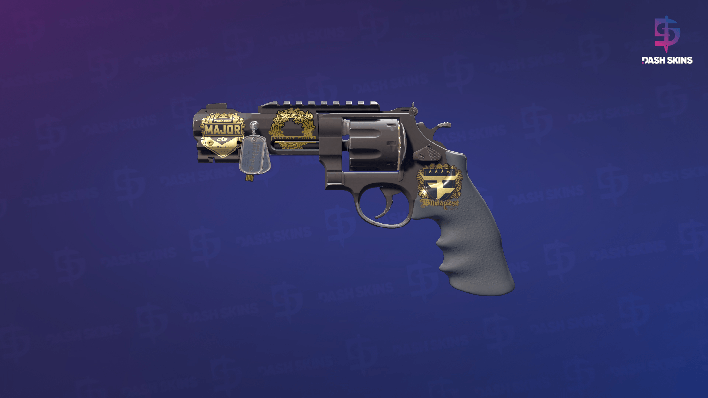 Souvenir R8 Revolver | Night (Minimal Wear) Screenshot Playside