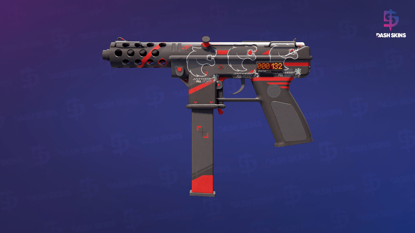 StatTrak™ Tec-9 | Isaac (Field-Tested) Screenshot Playside