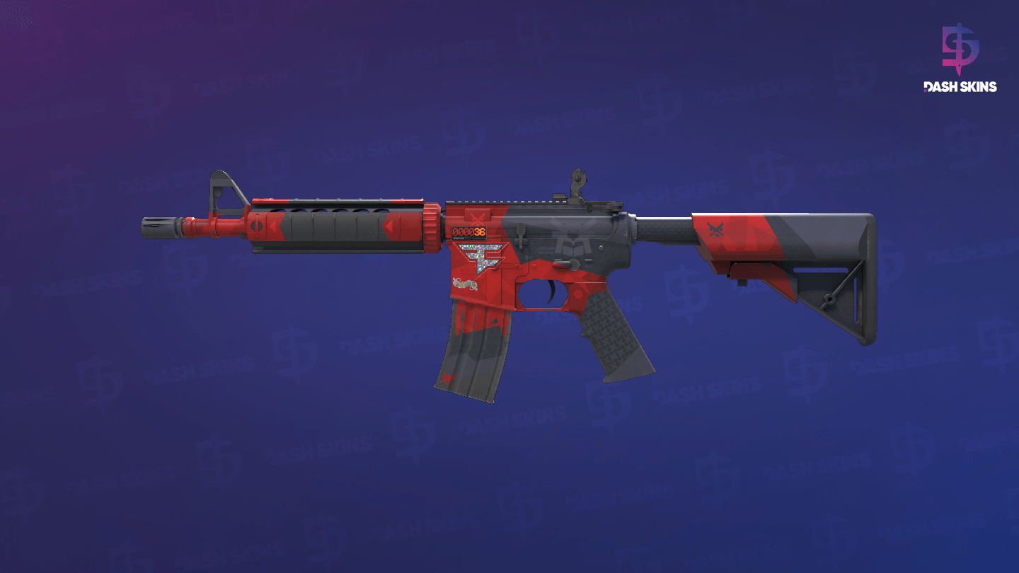 StatTrak™ M4A4 | Evil Daimyo (Field-Tested) Screenshot Playside