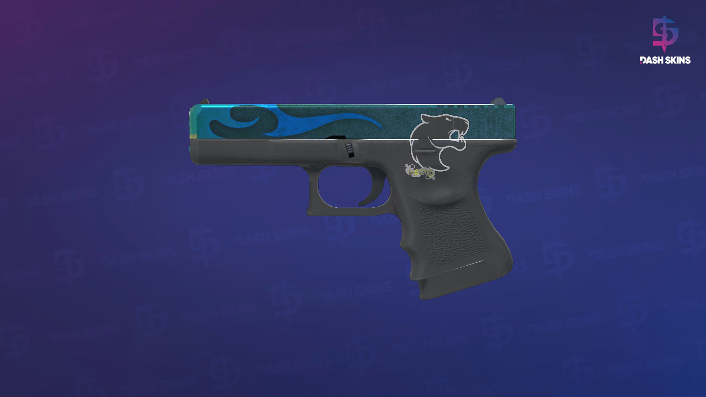 Glock-18 | Bunsen Burner (Battle-Scarred) Screenshot Playside