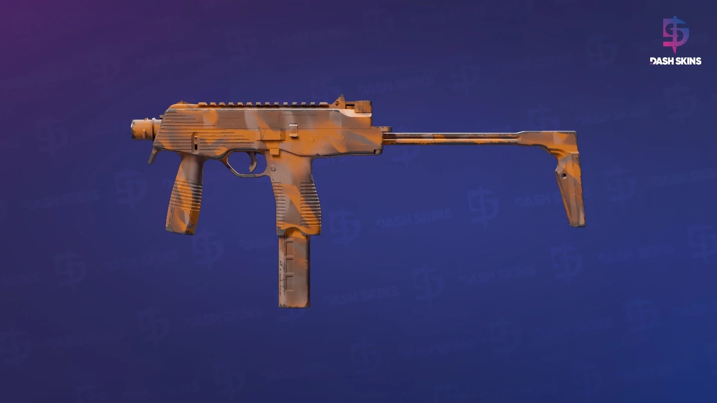 MP9 | Orange Peel (Minimal Wear) Screenshot Playside