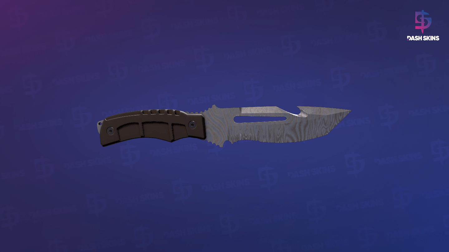 ★ Survival Knife | Damascus Steel (Field-Tested) Screenshot Playside