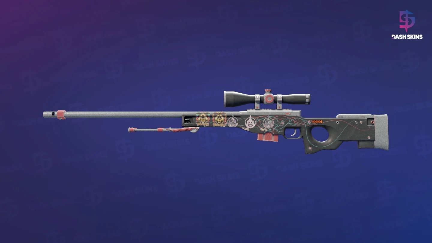 StatTrak™ AWP | Capillary (Minimal Wear) Screenshot Playside