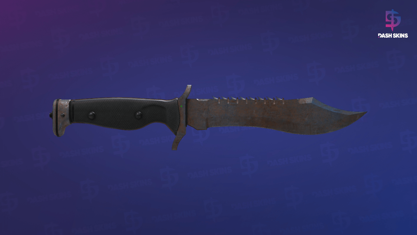 ★ Bowie Knife | Rust Coat (Battle-Scarred) Screenshot Playside