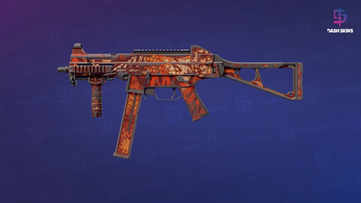 UMP-45 | Warm Blooded (Well-Worn) Screenshot Playside