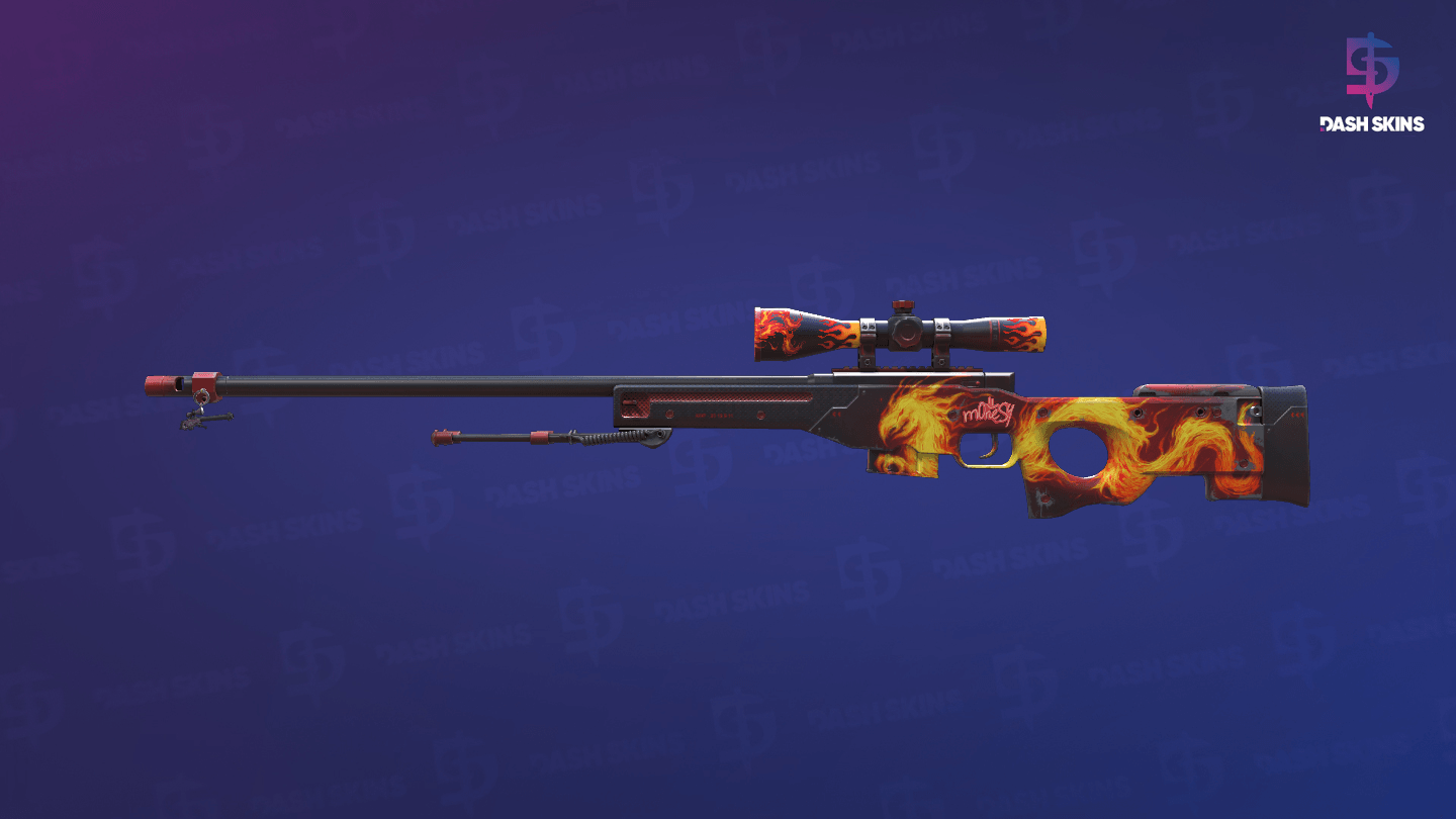 AWP | Wildfire (Field-Tested) Screenshot Playside