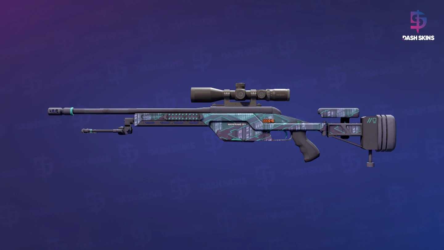 StatTrak™ SSG 08 | Mainframe 001 (Factory New) Screenshot Playside