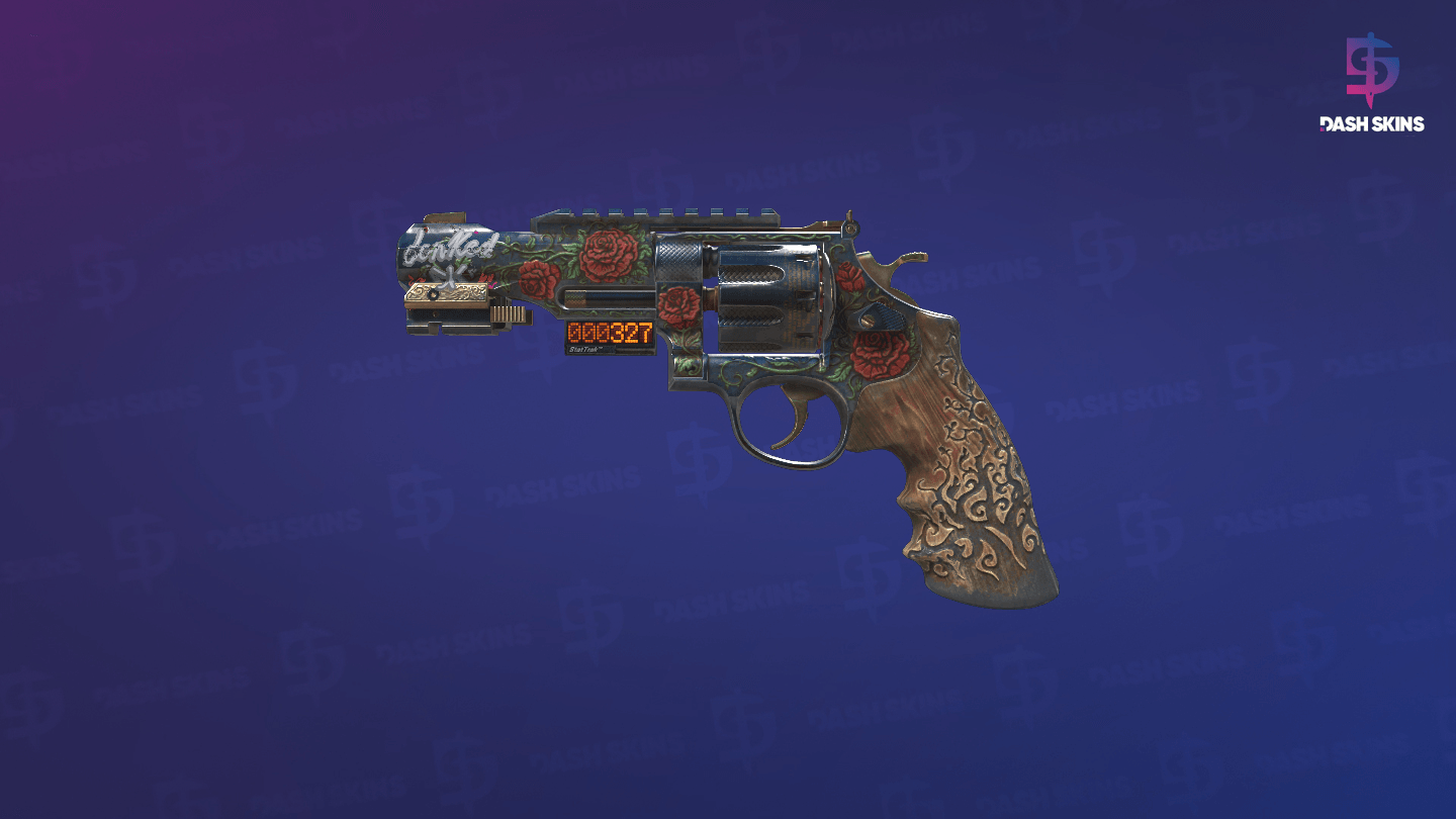 StatTrak™ R8 Revolver | Tango (Battle-Scarred) Screenshot Playside