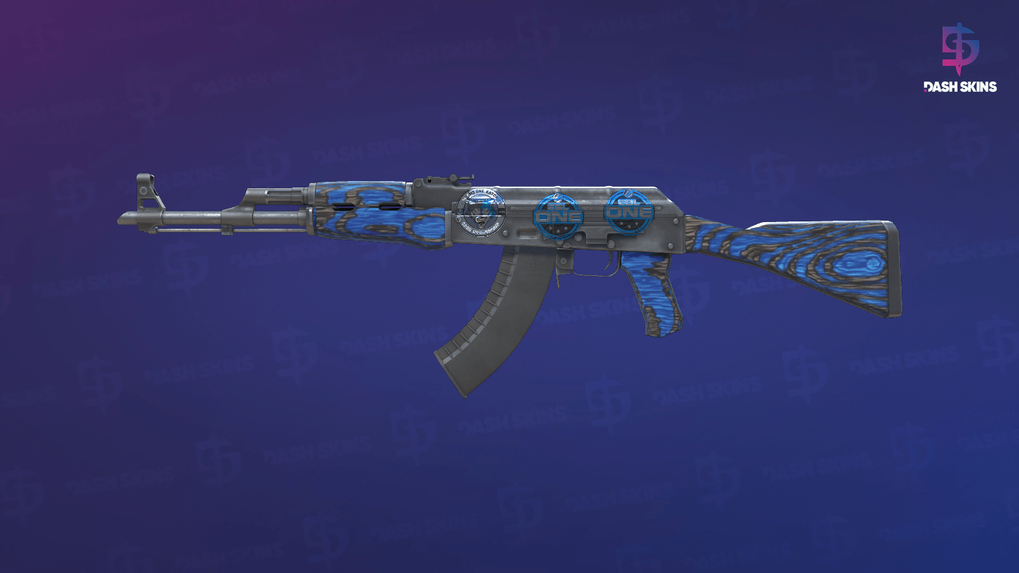 AK-47 | Blue Laminate (Factory New) Screenshot Playside