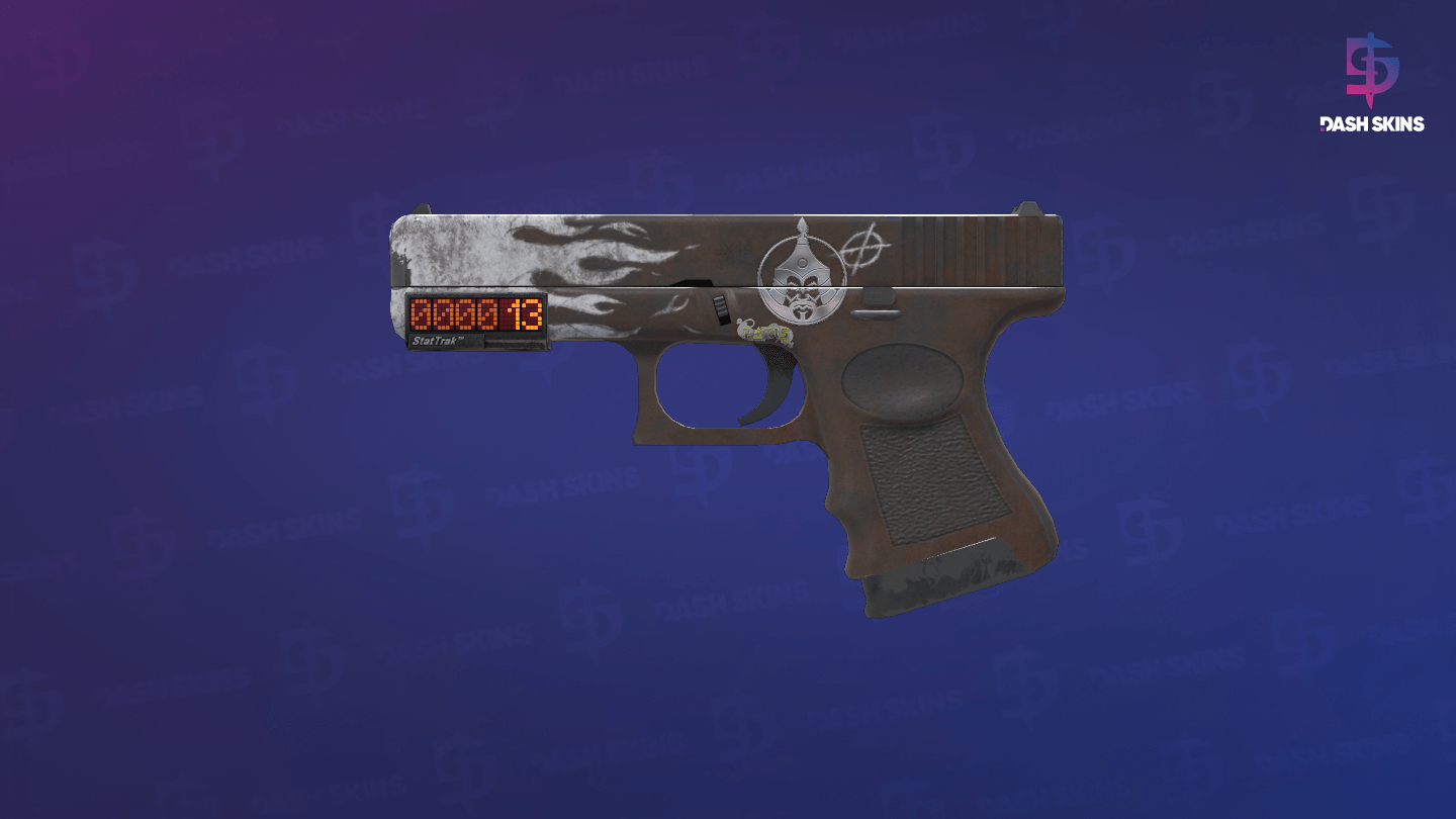 StatTrak™ Glock-18 | Oxide Blaze (Field-Tested) Screenshot Playside