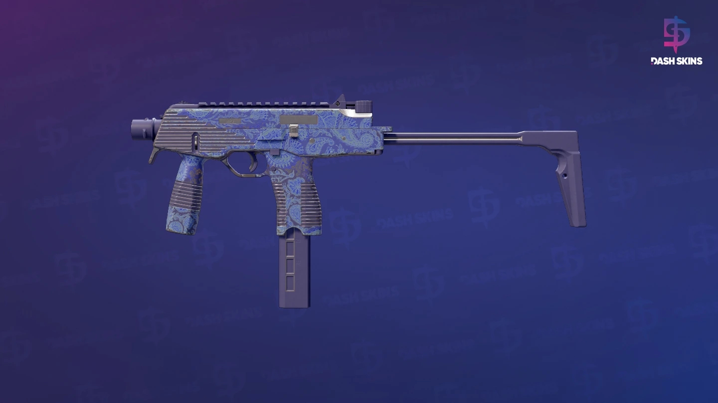 MP9 | Cobalt Paisley (Field-Tested) Screenshot Playside
