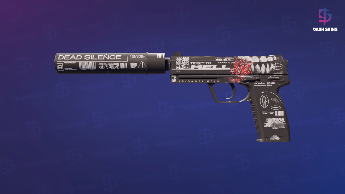 USP-S | Ticket to Hell (Factory New) Screenshot Playside