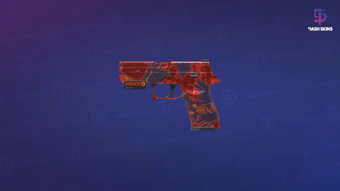 StatTrak™ P250 | Nevermore (Minimal Wear) Screenshot Playside