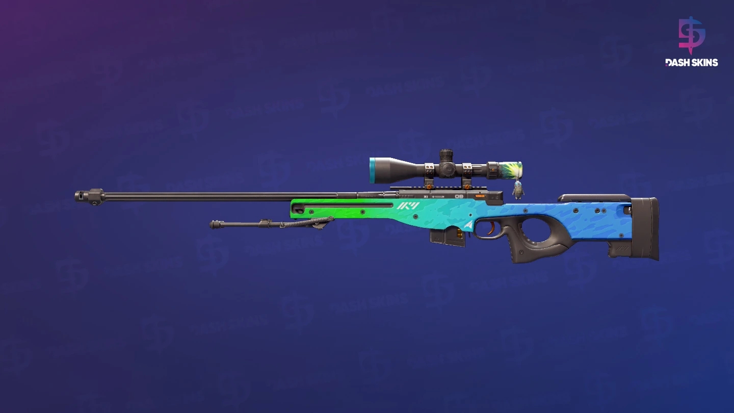 AWP | Ice Coaled (Minimal Wear) Screenshot Playside