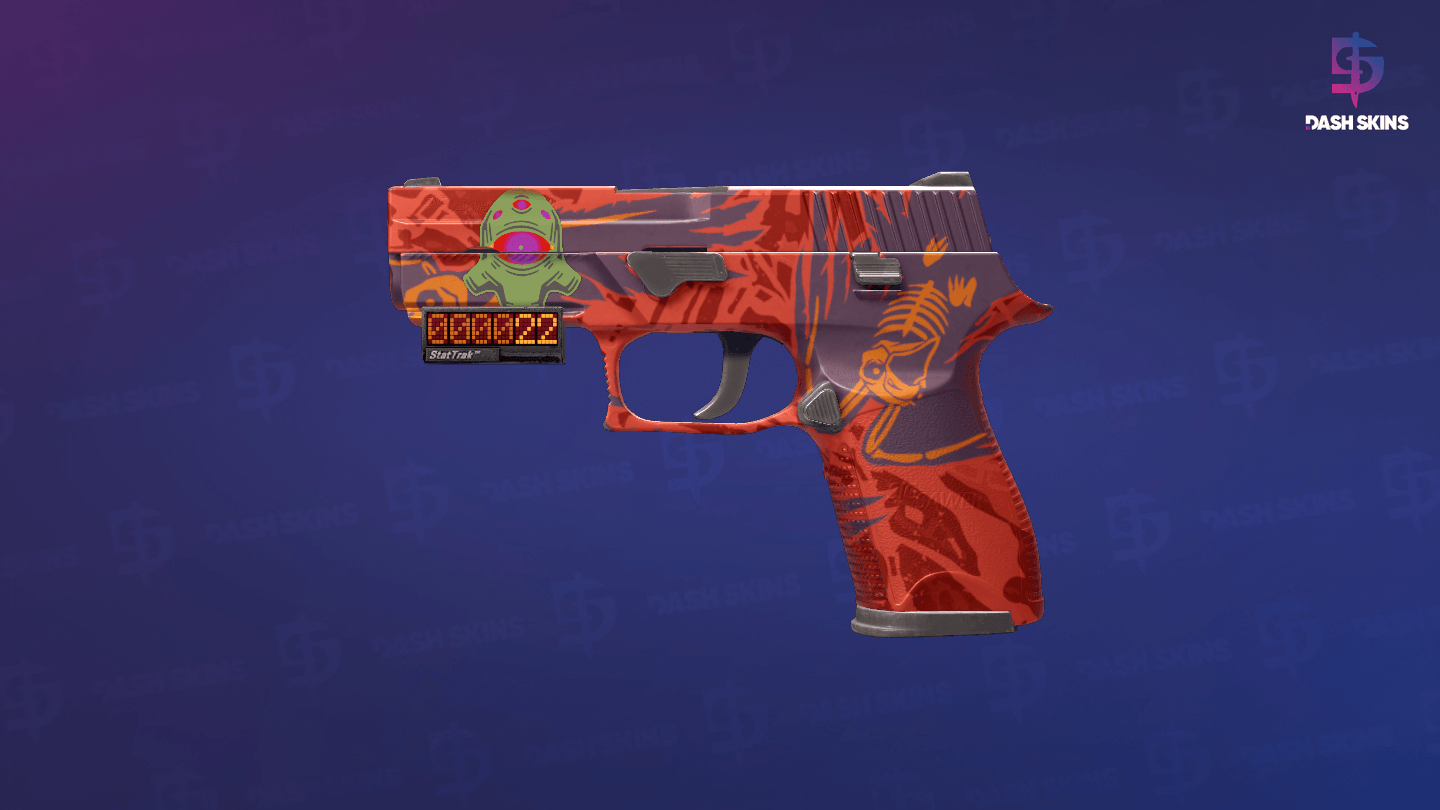 StatTrak™ P250 | Nevermore (Factory New) Screenshot Playside