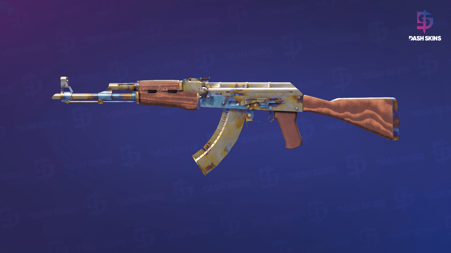 AK-47 | Case Hardened (Minimal Wear) Screenshot Playside