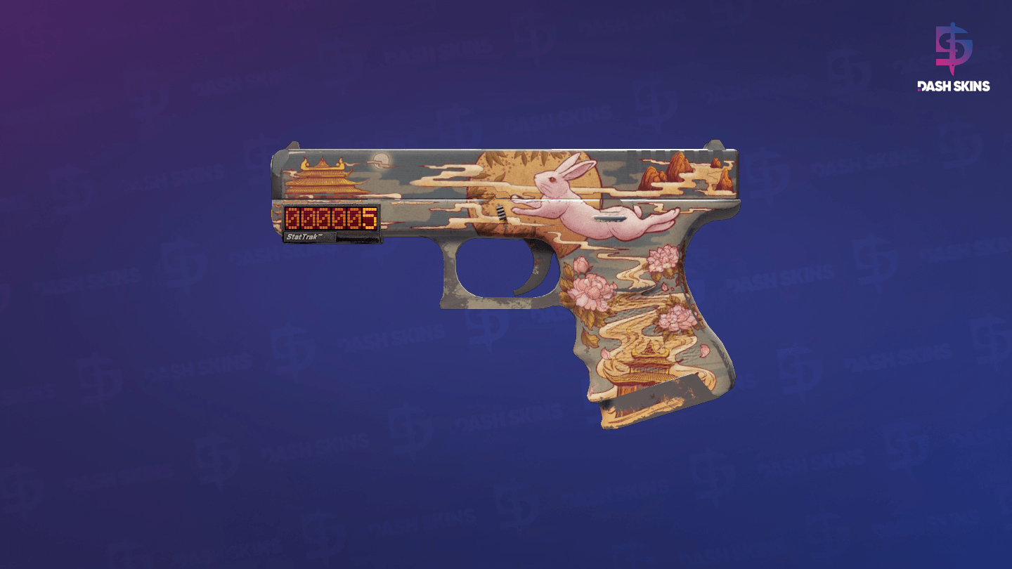 StatTrak™ Glock-18 | Umbral Rabbit (Well-Worn) Screenshot Playside