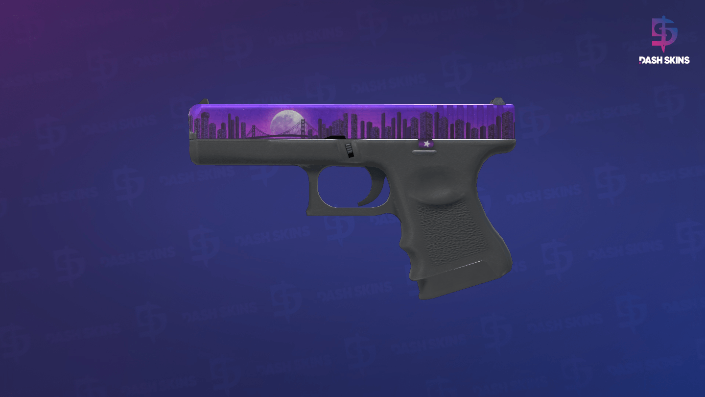 Glock-18 | Moonrise (Minimal Wear) Screenshot Playside