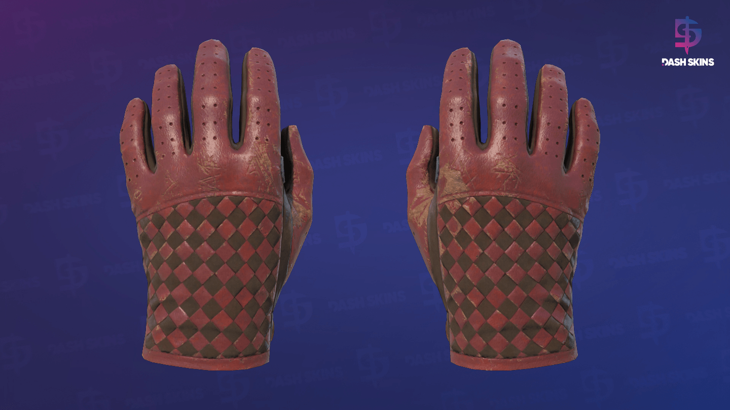★ Driver Gloves | Crimson Weave (Battle-Scarred) Screenshot Playside