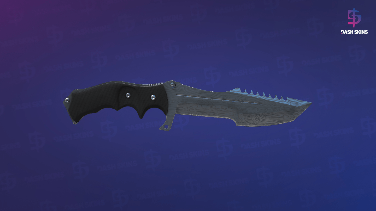 ★ Huntsman Knife | Damascus Steel (Field-Tested) Screenshot Playside