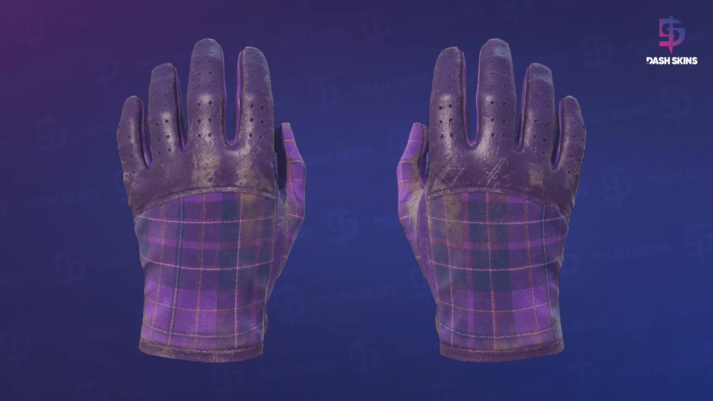★ Driver Gloves | Imperial Plaid (Battle-Scarred) Screenshot Playside