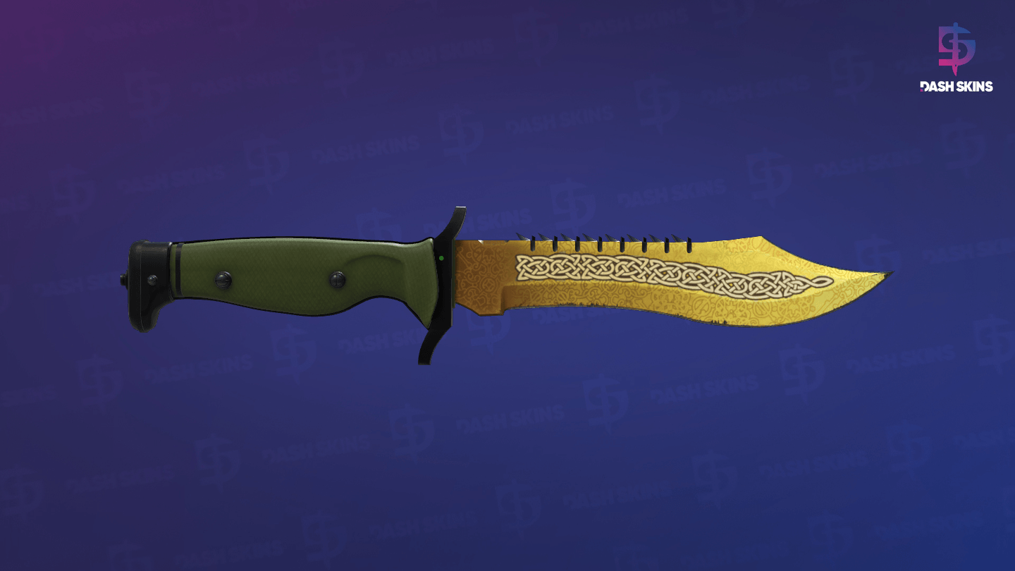 ★ Bowie Knife | Lore (Well-Worn) Screenshot Playside