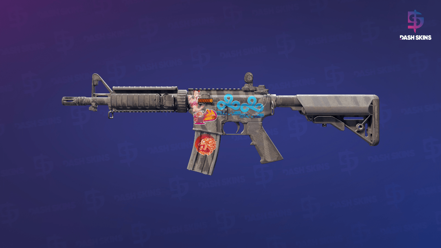 StatTrak™ M4A4 | Faded Zebra (Field-Tested) Screenshot Playside