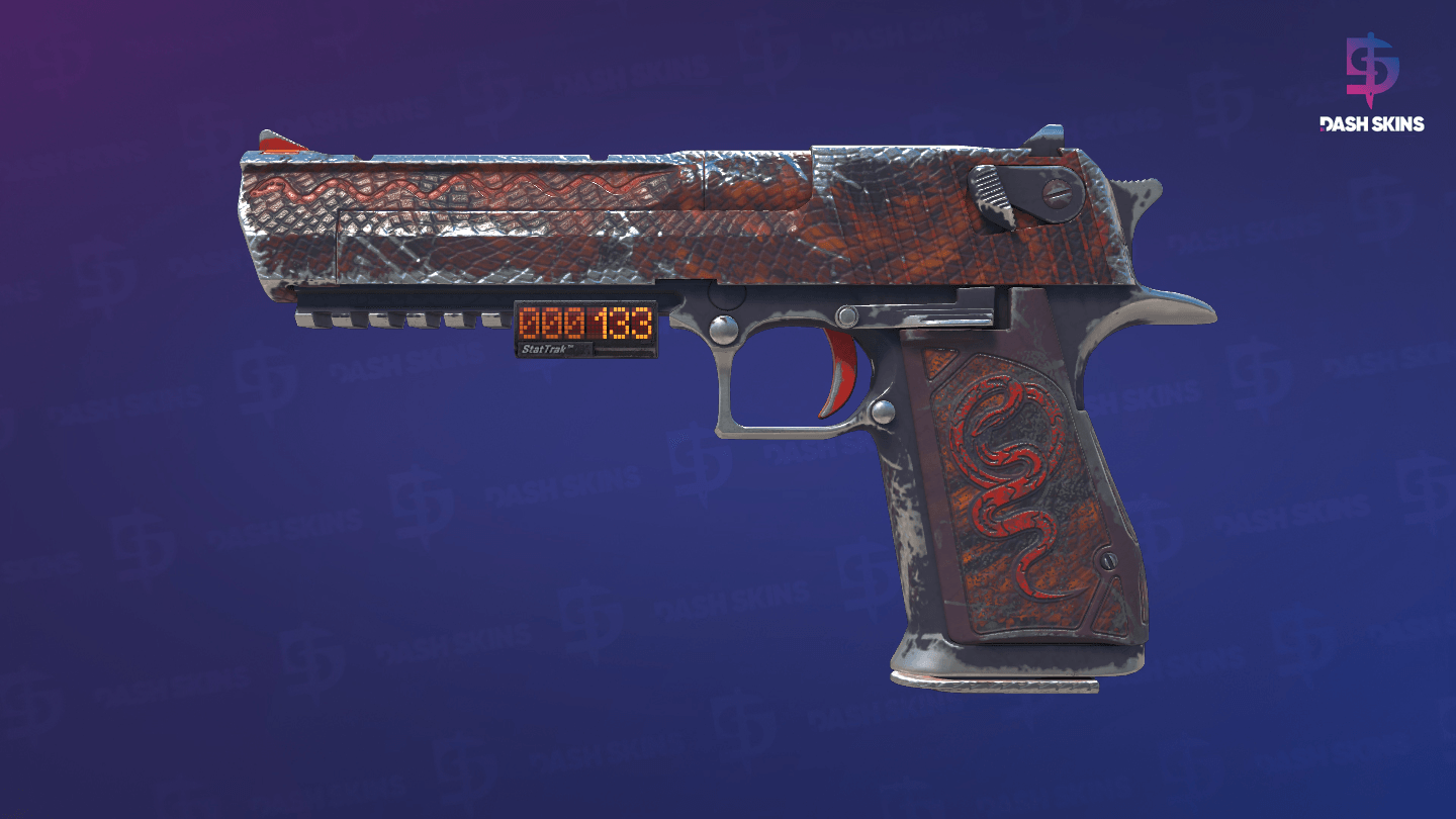 StatTrak™ Desert Eagle | Serpent Strike (Well-Worn) Screenshot Playside