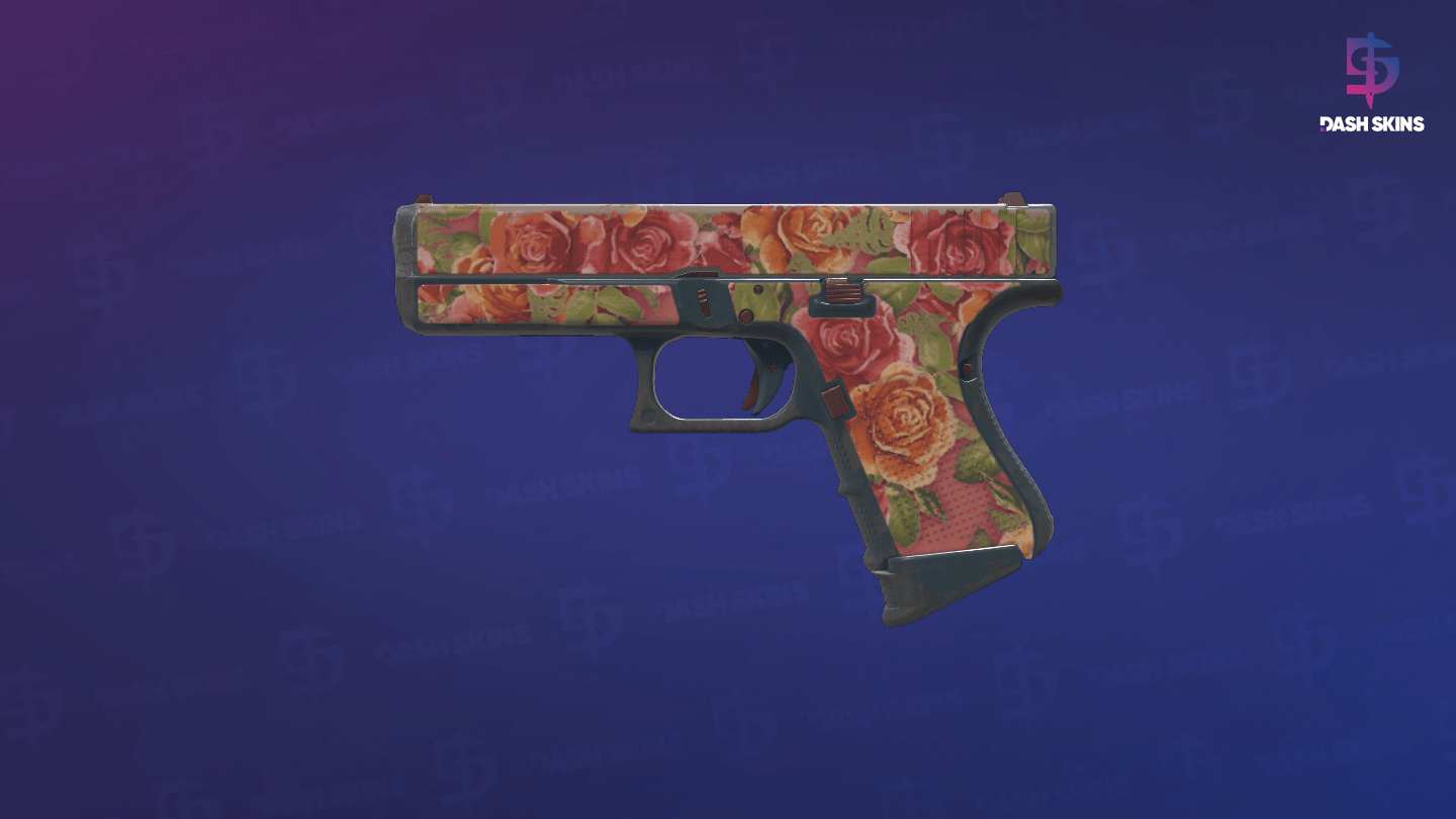 Glock-18 | Coral Bloom (Field-Tested) Screenshot Playside