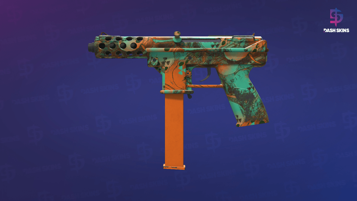 Tec-9 | Toxic (Minimal Wear) Screenshot Playside