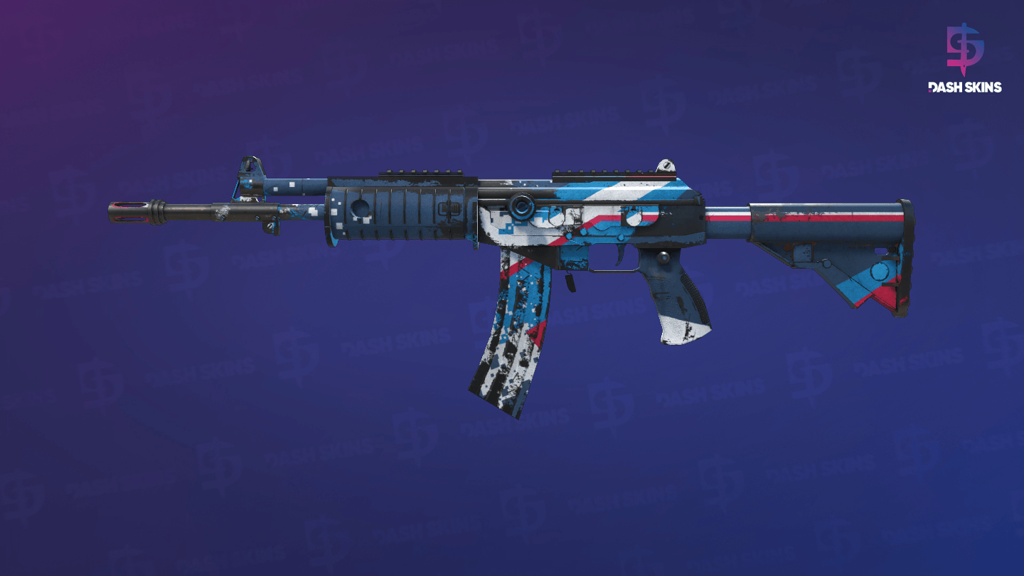 Galil AR | Rocket Pop (Well-Worn) Screenshot Playside