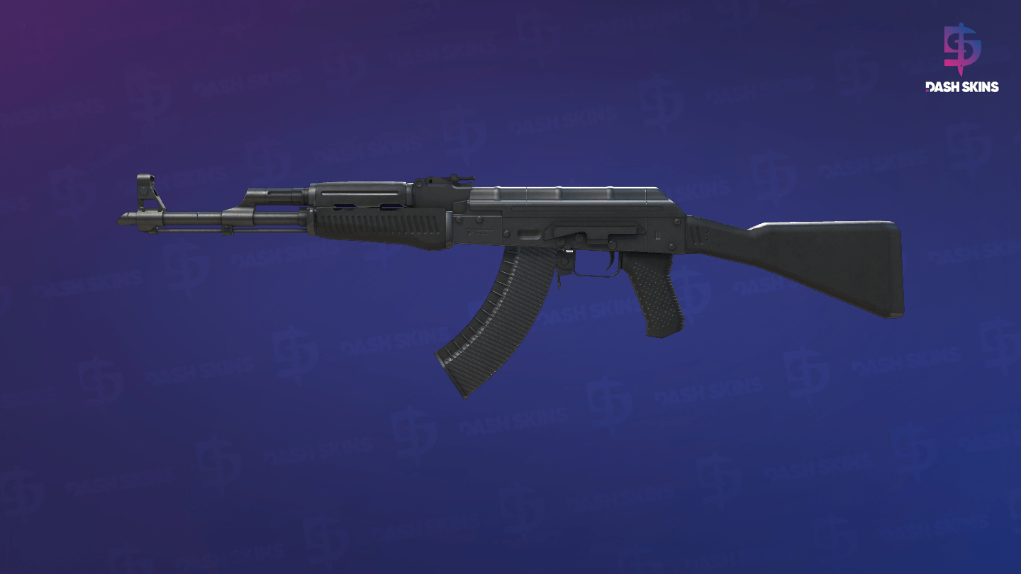 AK-47 | Slate (Well-Worn) Screenshot Playside