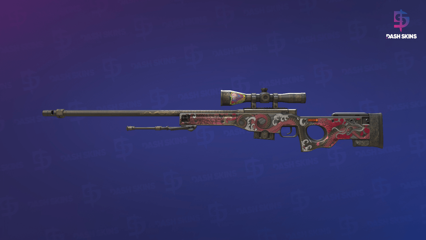 StatTrak™ AWP | Duality (Field-Tested) Screenshot Playside