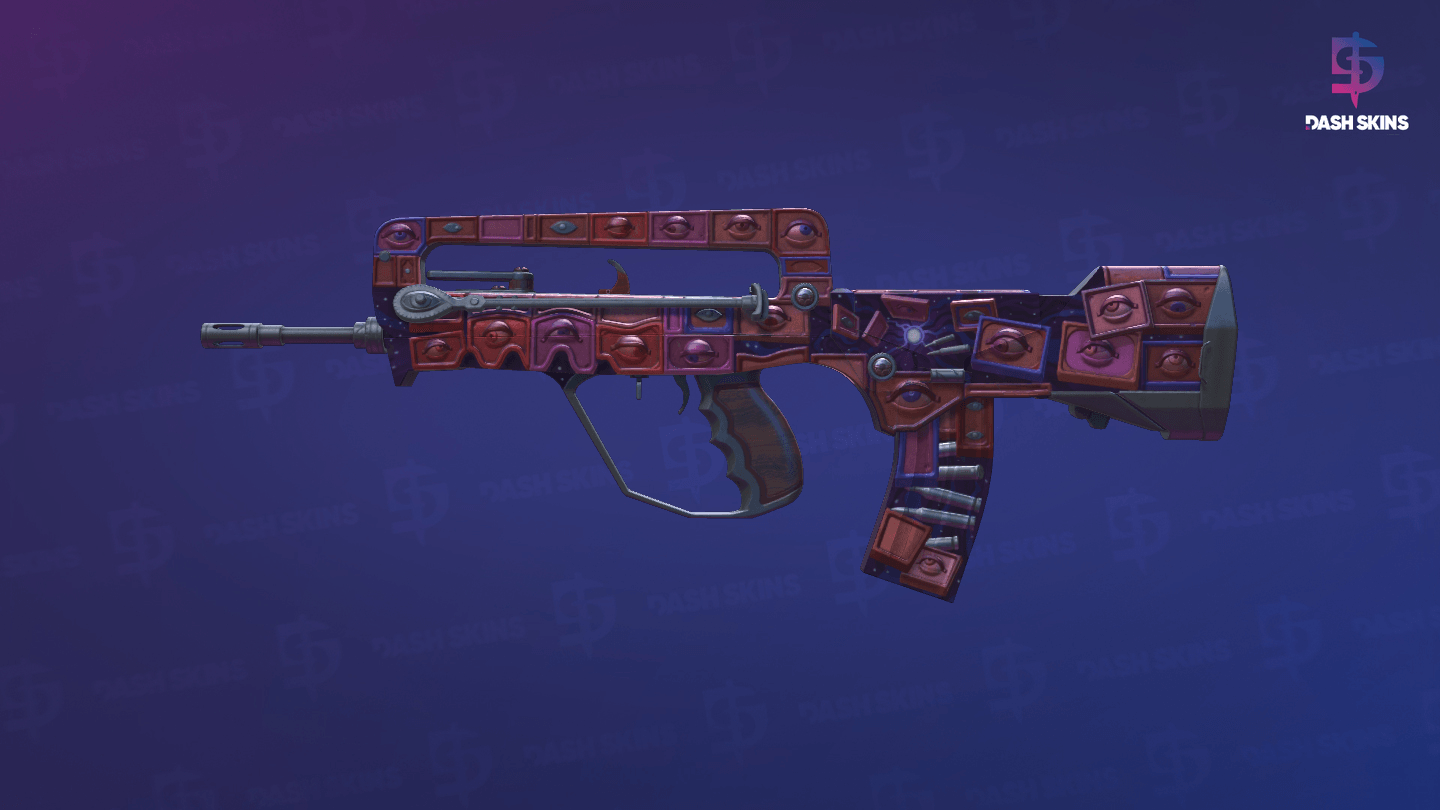 FAMAS | Rapid Eye Movement (Field-Tested) Screenshot Playside