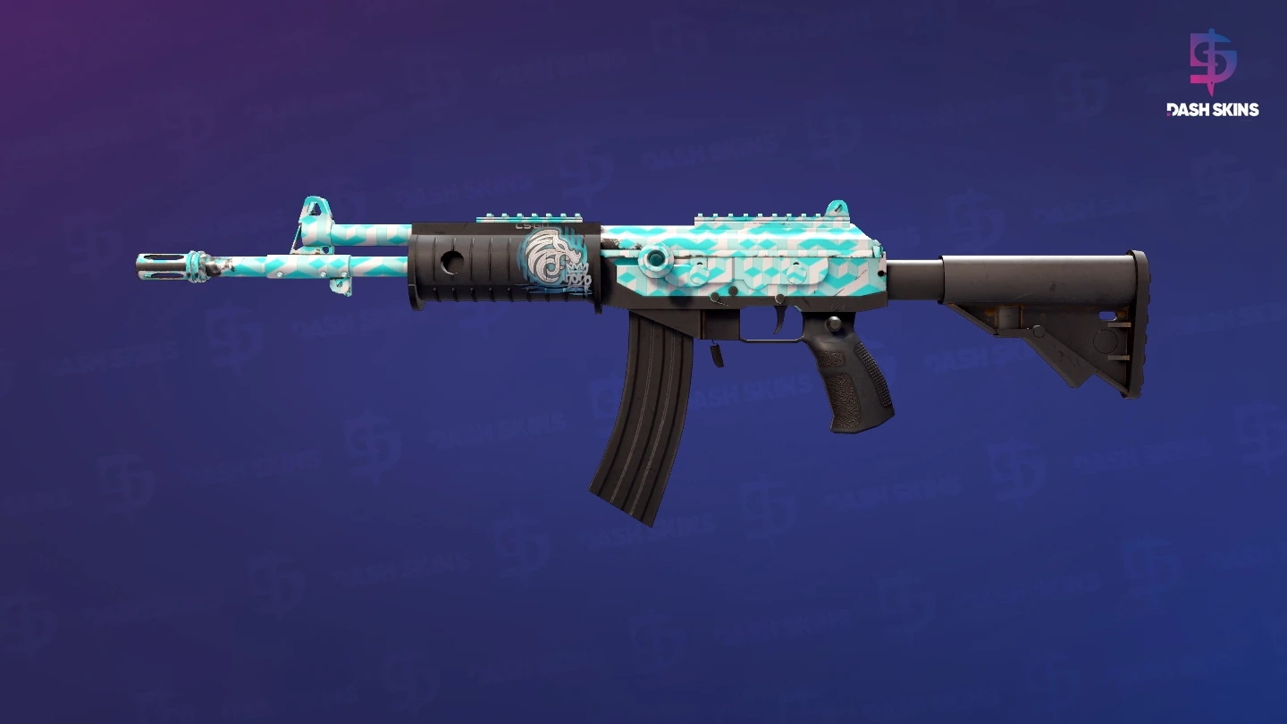Galil AR | Aqua Terrace (Factory New) Screenshot Playside