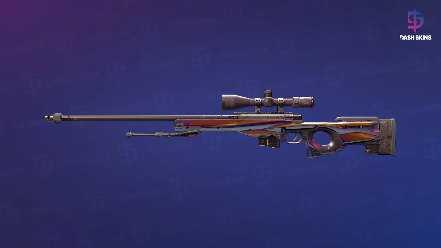AWP | Chrome Cannon (Well-Worn) Screenshot Playside