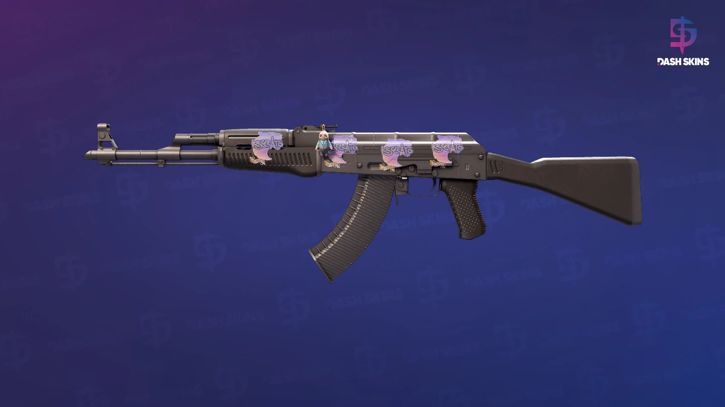 AK-47 | Slate (Minimal Wear) Screenshot Playside