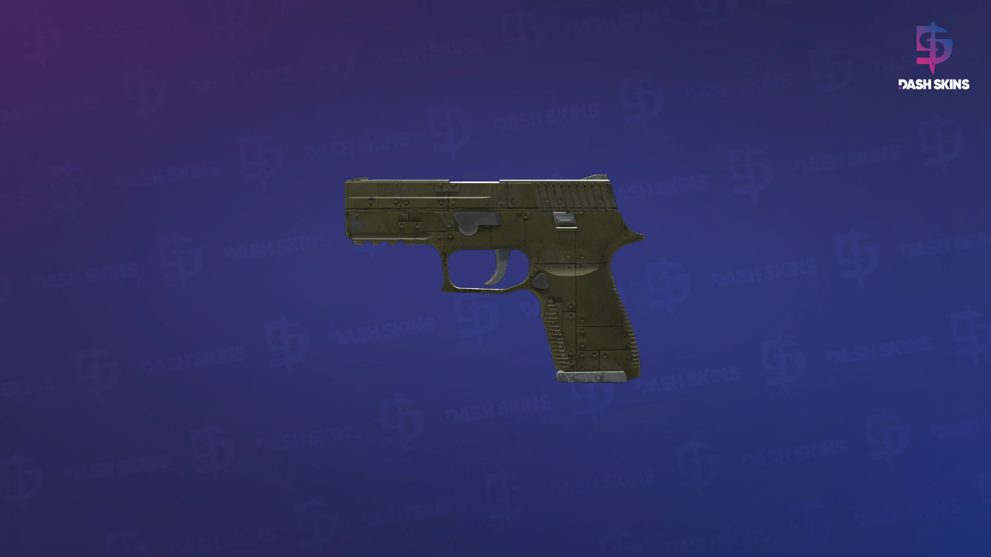 P250 | Iron Clad (Battle-Scarred) Screenshot Playside