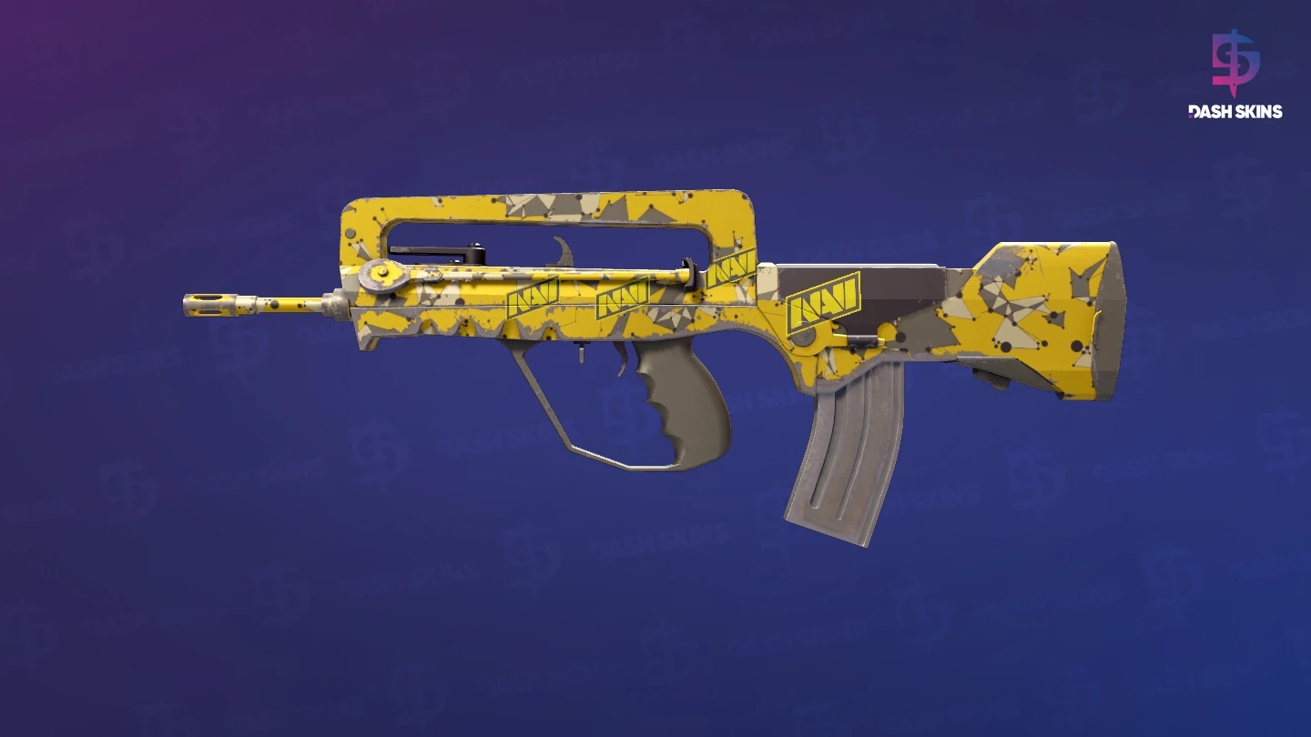 FAMAS | Neural Net (Minimal Wear) Screenshot Playside