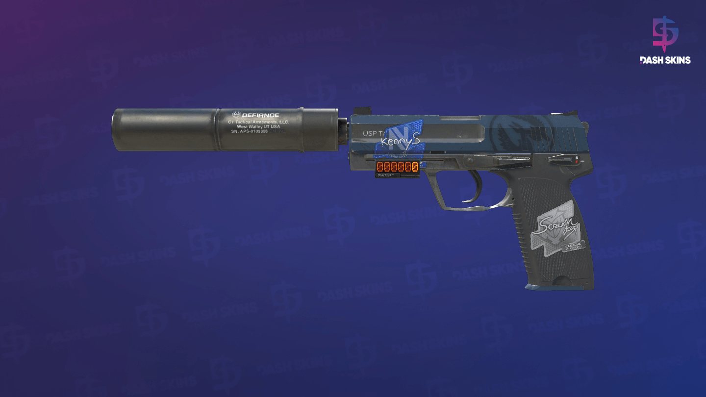 StatTrak™ USP-S | Guardian (Minimal Wear) Screenshot Playside