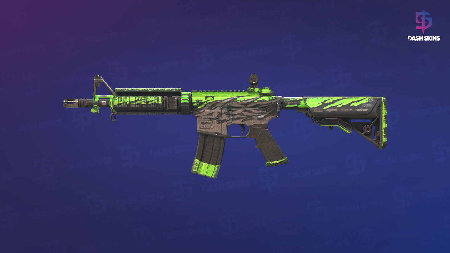 M4A4 | Full Throttle (Battle-Scarred) Screenshot Playside