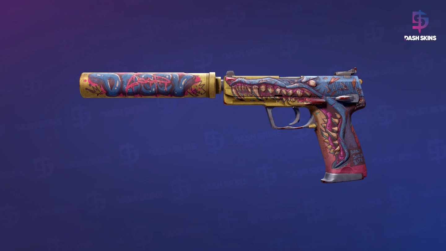 USP-S | Jawbreaker (Battle-Scarred) Screenshot Playside