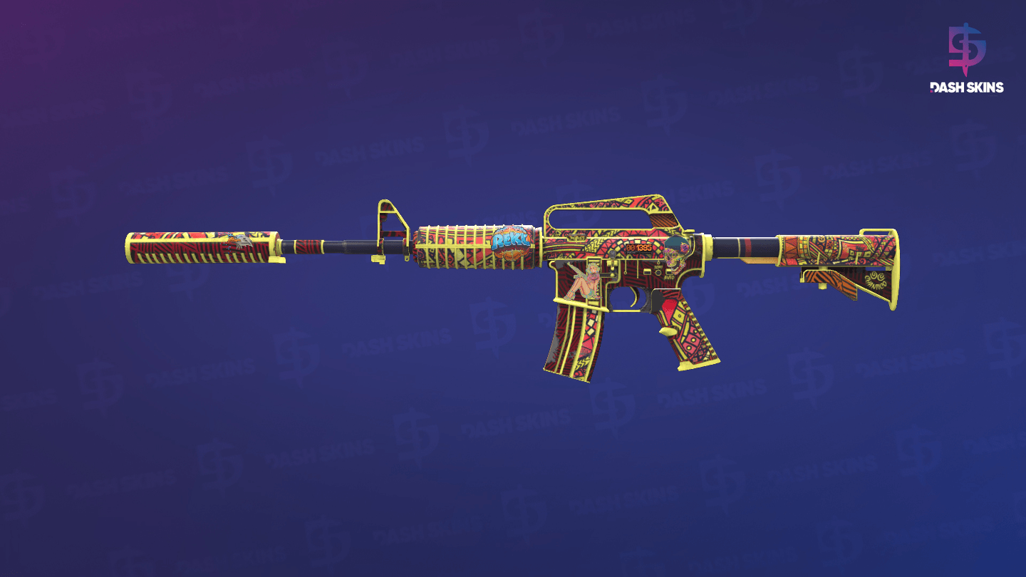 StatTrak™ M4A1-S | Chantico's Fire (Well-Worn) Screenshot Playside