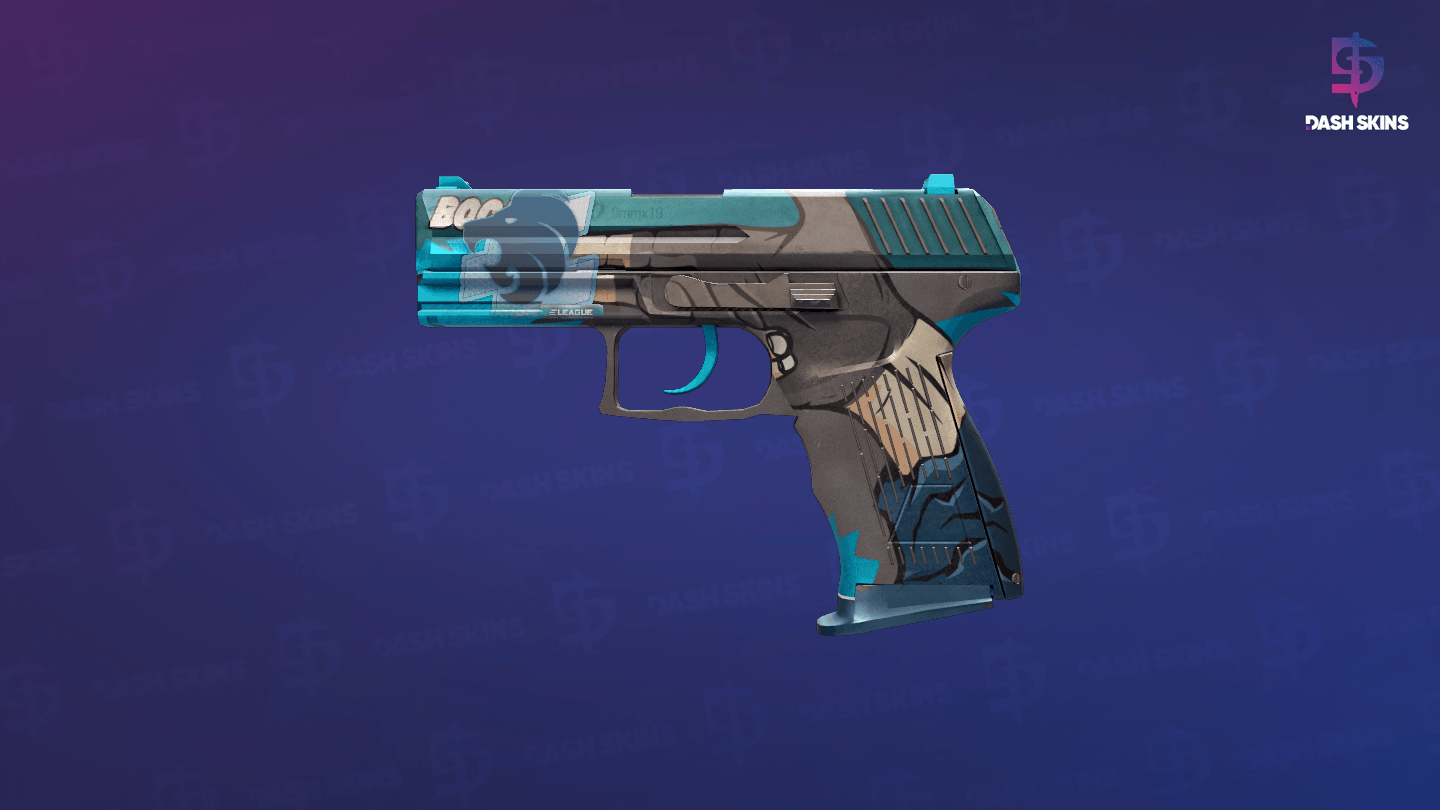 P2000 | Handgun (Well-Worn) Screenshot Playside