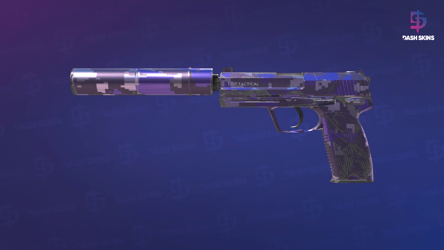 USP-S | Purple DDPAT (Field-Tested) Screenshot Playside