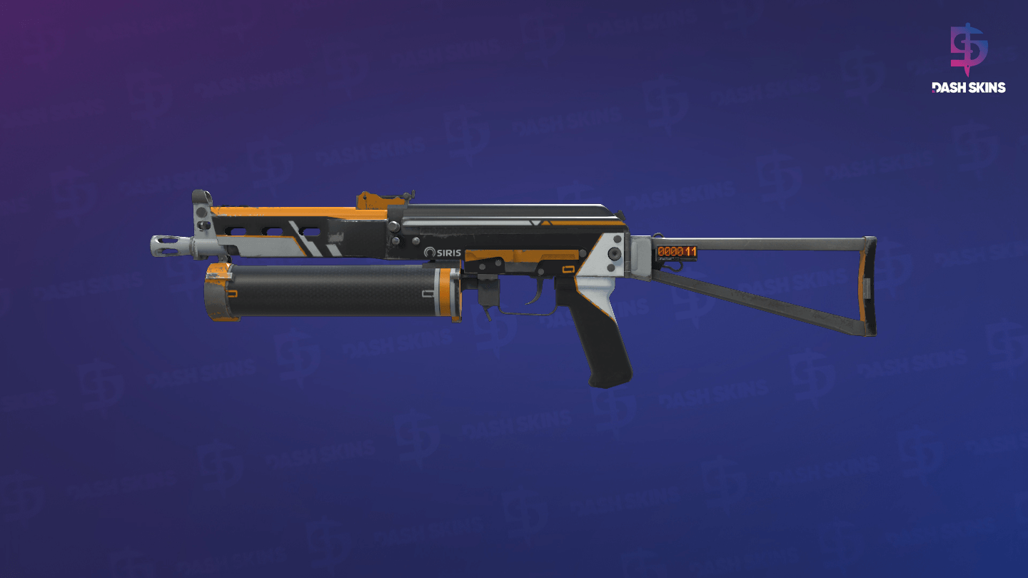 StatTrak™ PP-Bizon | Osiris (Minimal Wear) Screenshot Playside